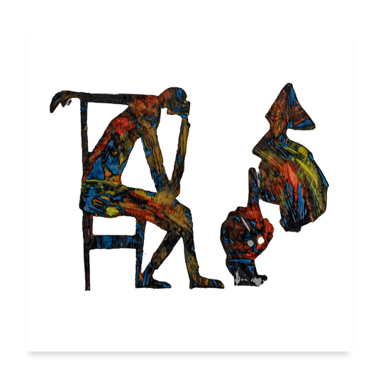 Poster Power - Weiß