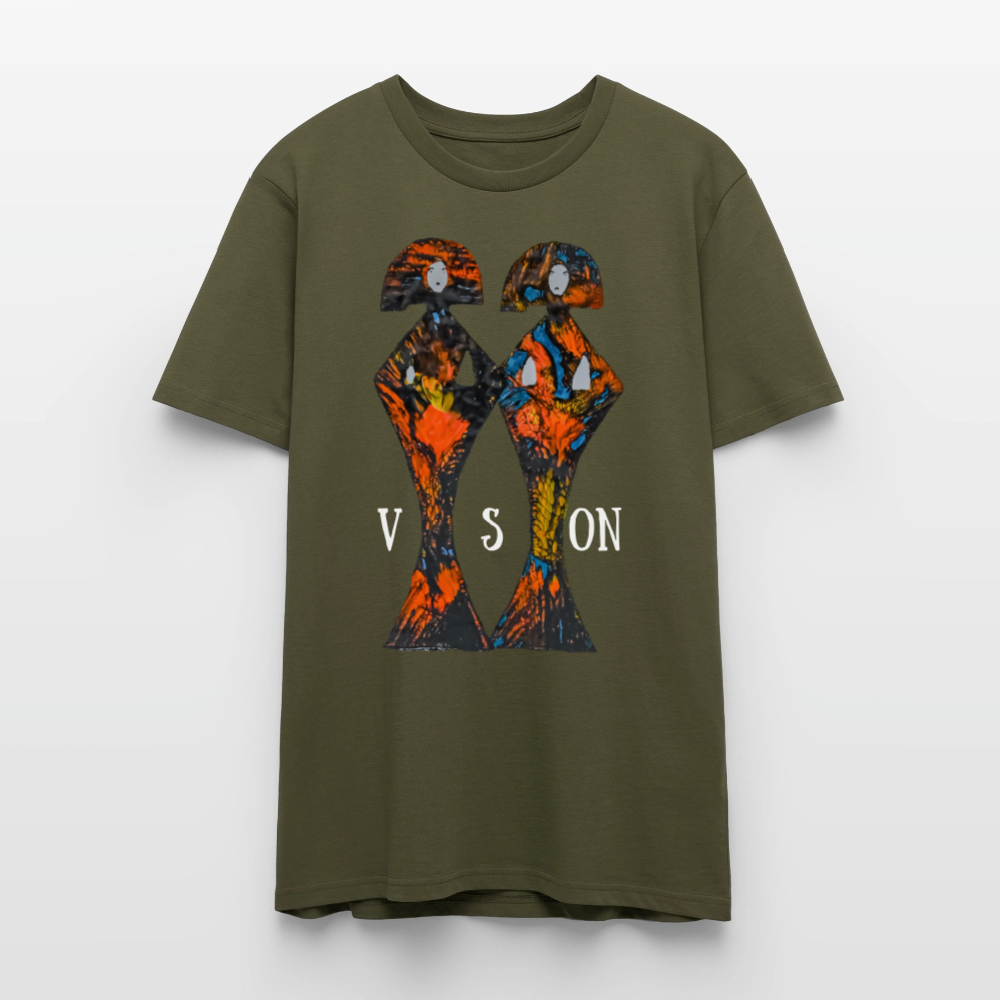 Unisex T-Shirt Geishas - Khaki