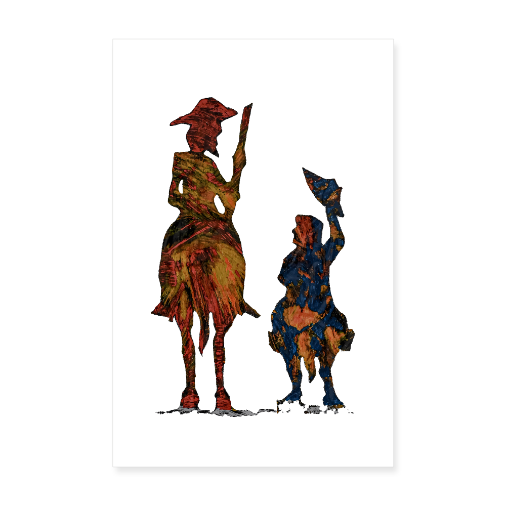 Poster 20x30 cm - Weiß