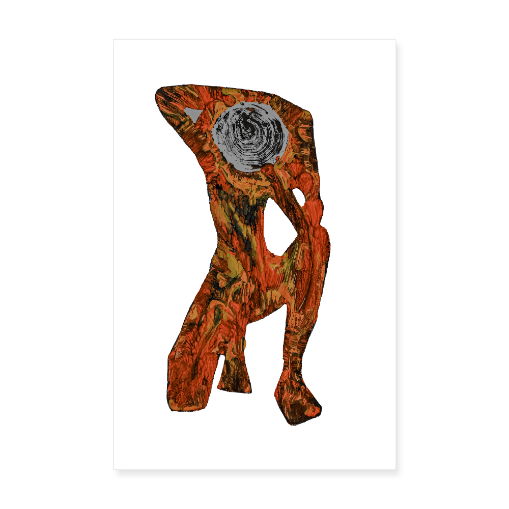 Poster 20x30 cm - Weiß