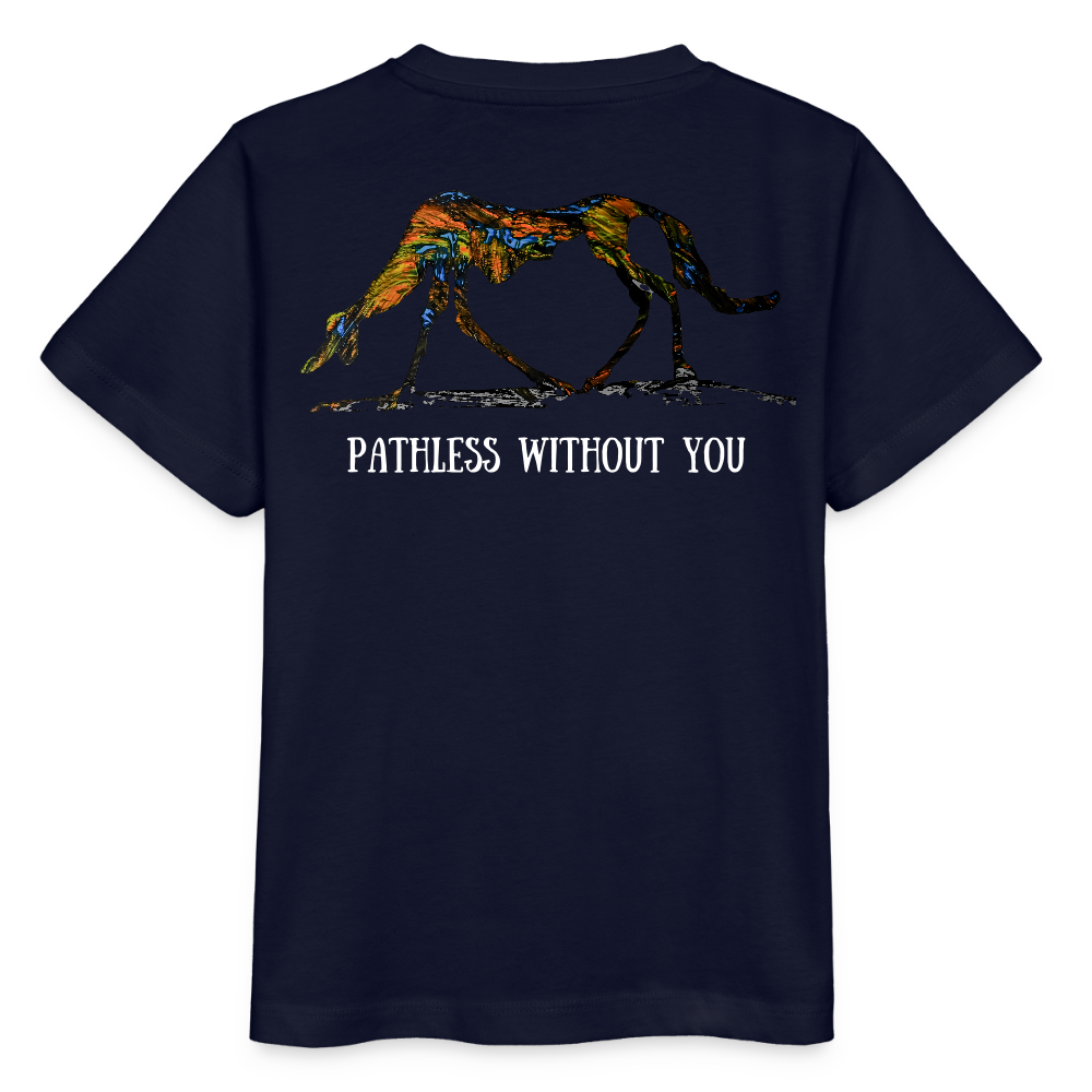 Unisex Kinder T-Shirt Lucy - Navy