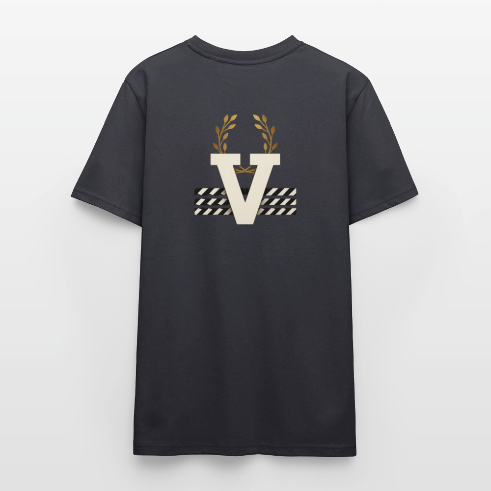 Unisex T-Shirt - Dunkles Graublau