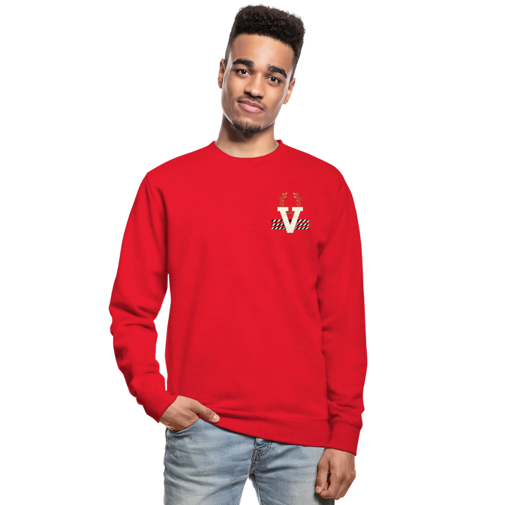 Unisex Pulli Angel Backprint - Rot