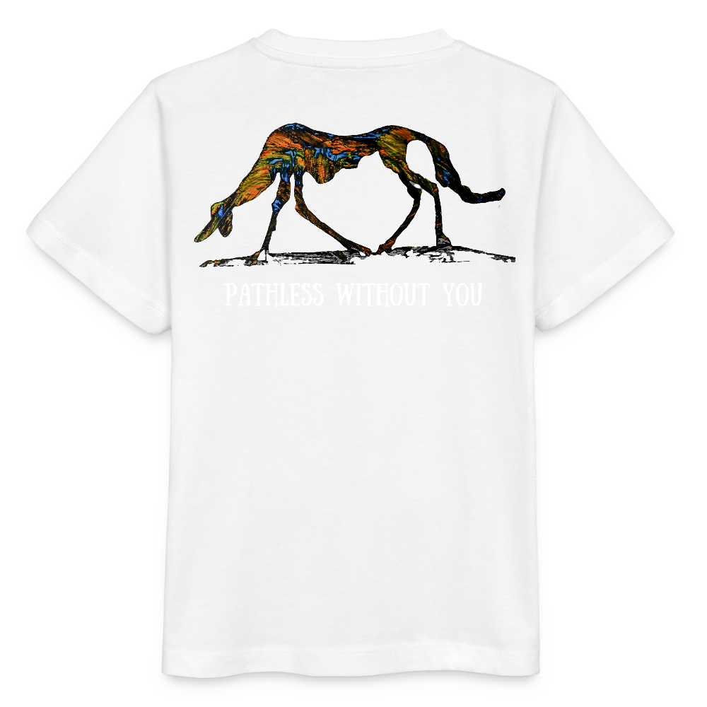 Unisex Kinder T-Shirt Lucy - Weiß