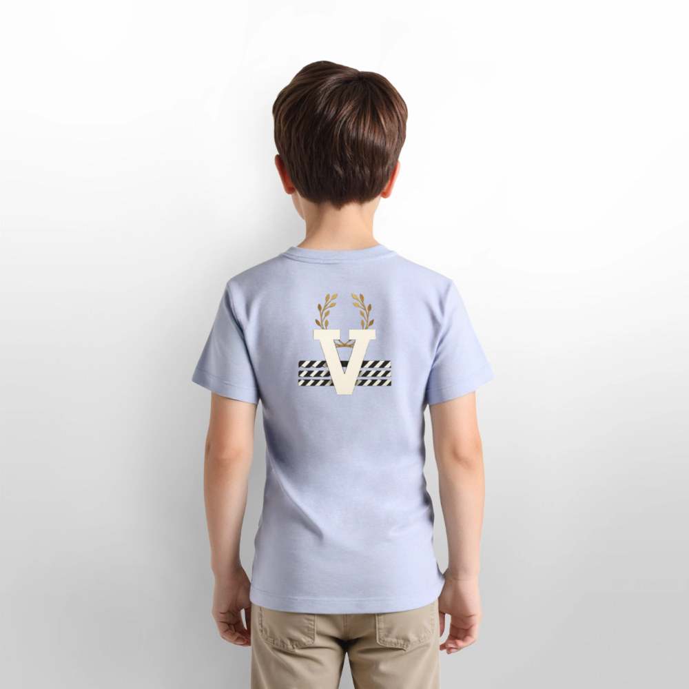 Unisex Kinder T-Shirt Vision - Lavendel-Violett