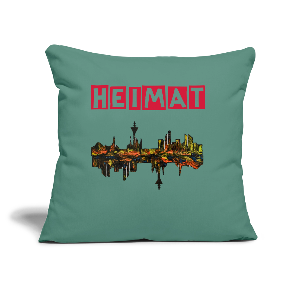 Sofakissen mit Füllung 44 x 44 cm - Tanngrün