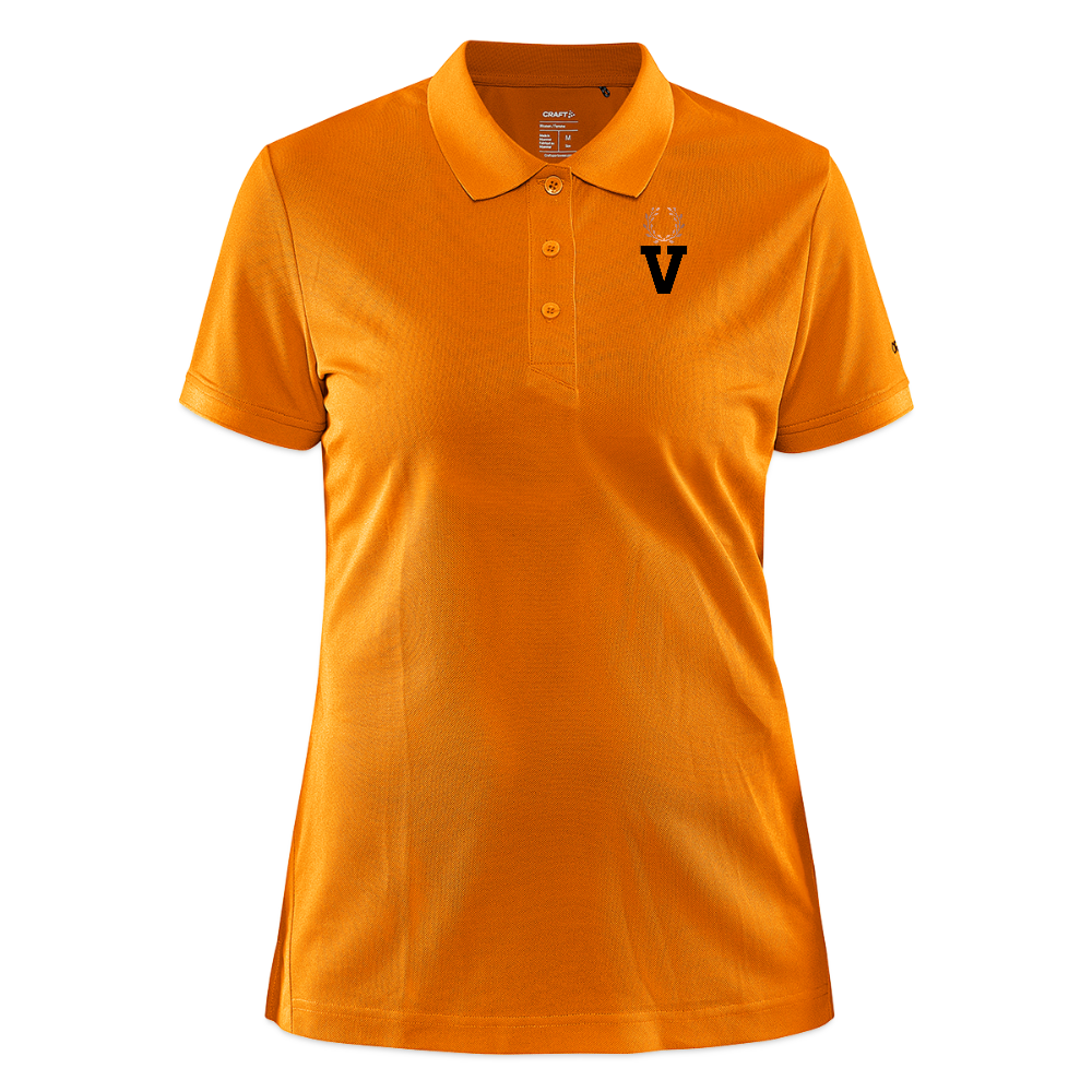 CRAFT Core Unify Frauen Polo - Hellorange meliert