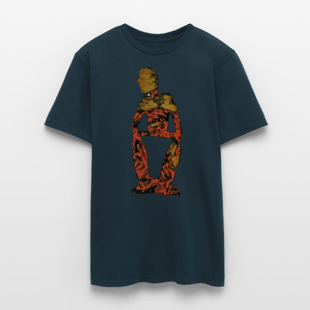 Männer T-Shirt Stille - Navy