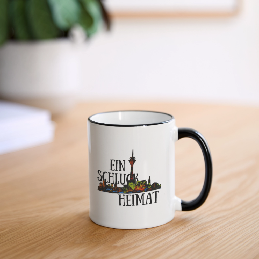 Tasse - Weiß/Schwarz