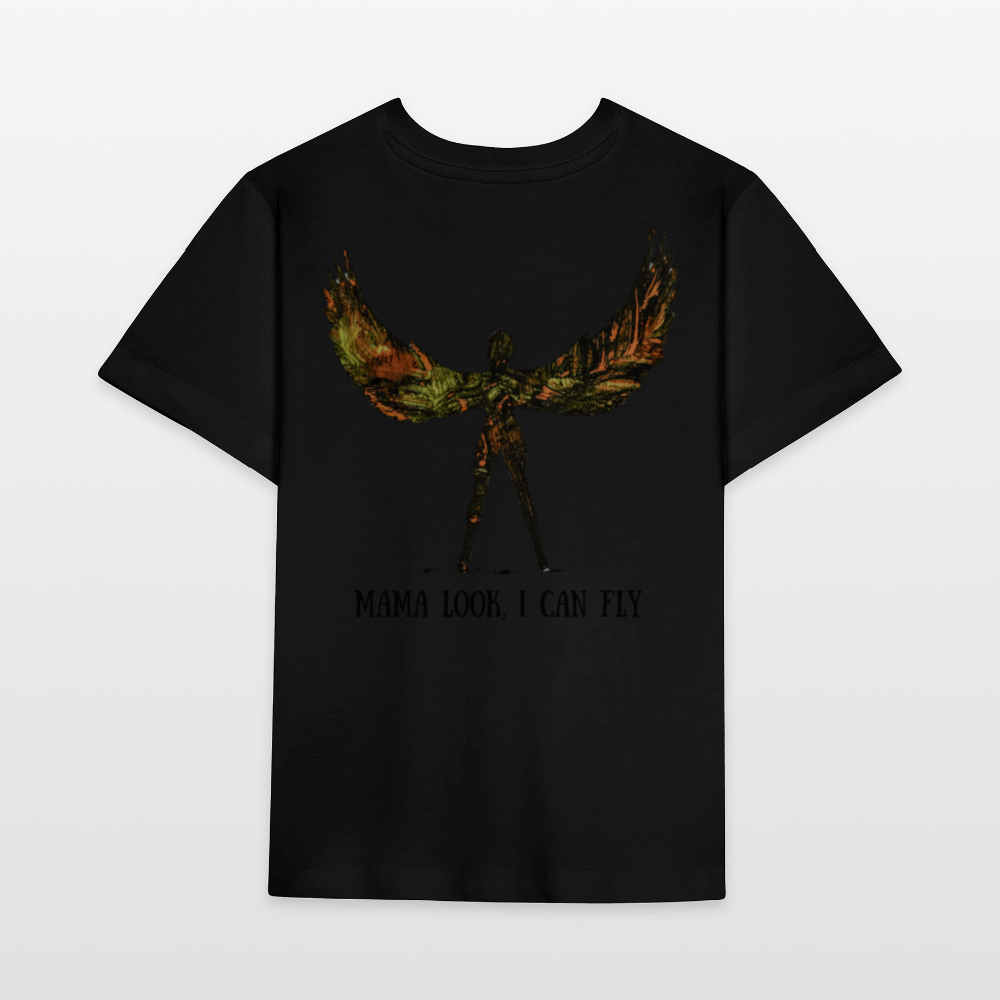 Unisex Kinder T-Shirt Light - Schwarz