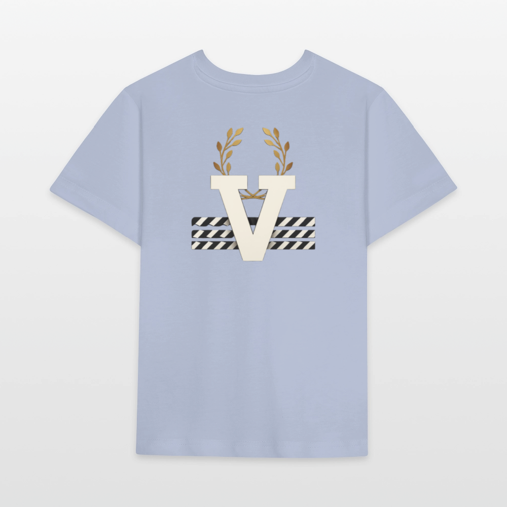 Unisex Kinder T-Shirt Düsseldorfer Skyline V.3 - Lavendel-Violett