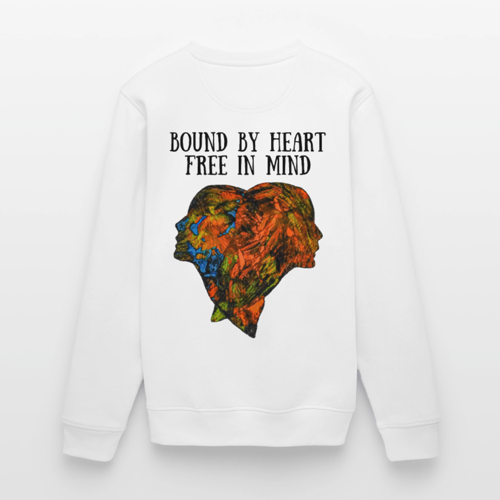 Unisex Bio Pulli Espejo Backprint - Weiß