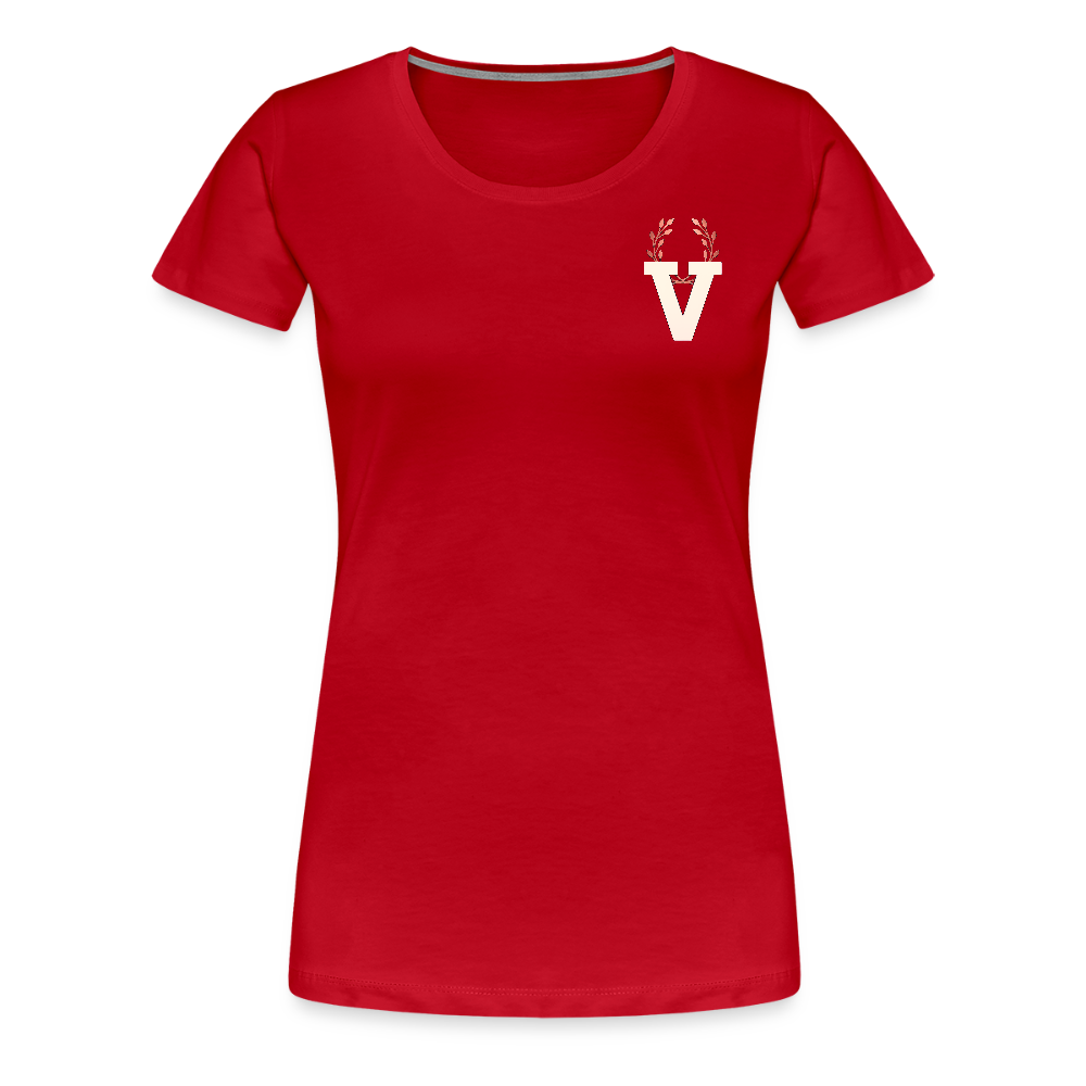 Women Premium T-Shirt Lucy - Rot
