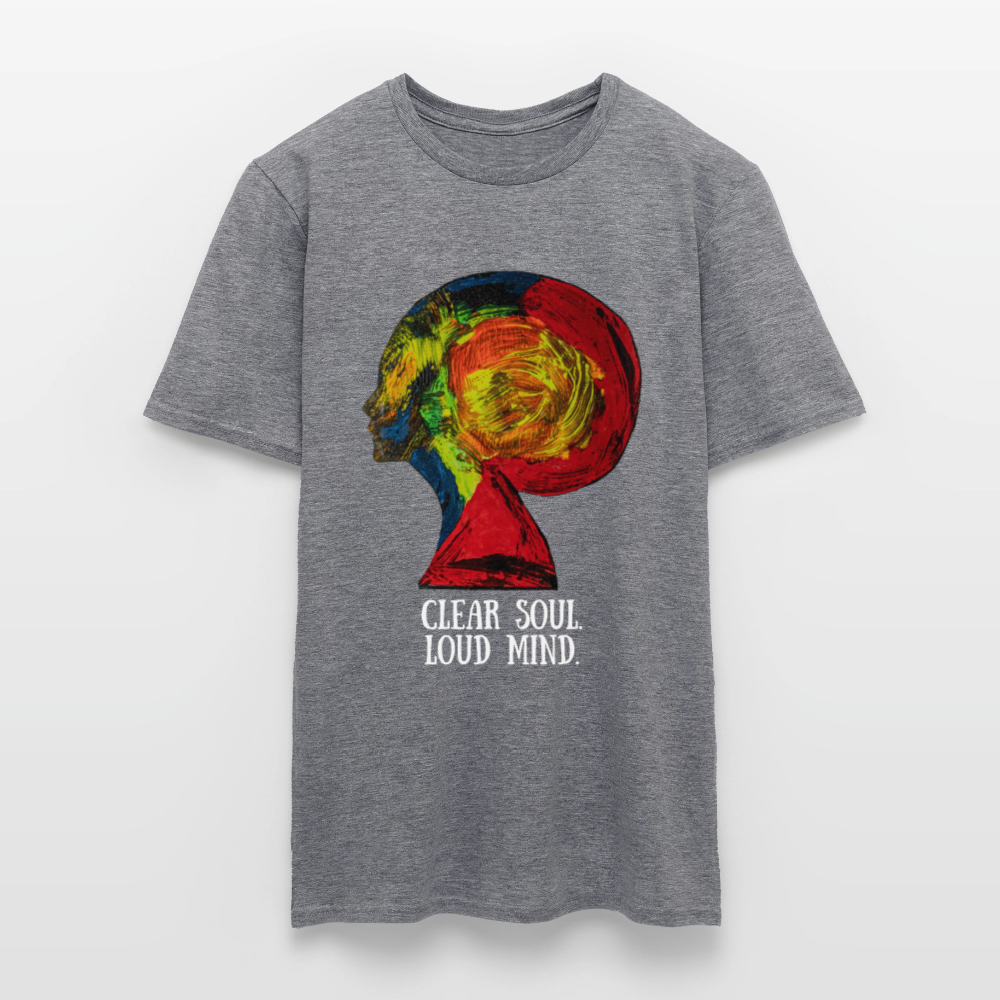 Männer T-Shirt Gaia - Graphit meliert