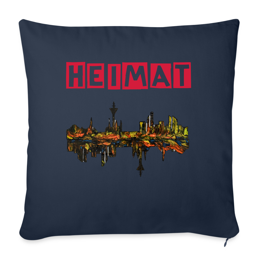 Sofakissen mit Füllung 44 x 44 cm - Navy