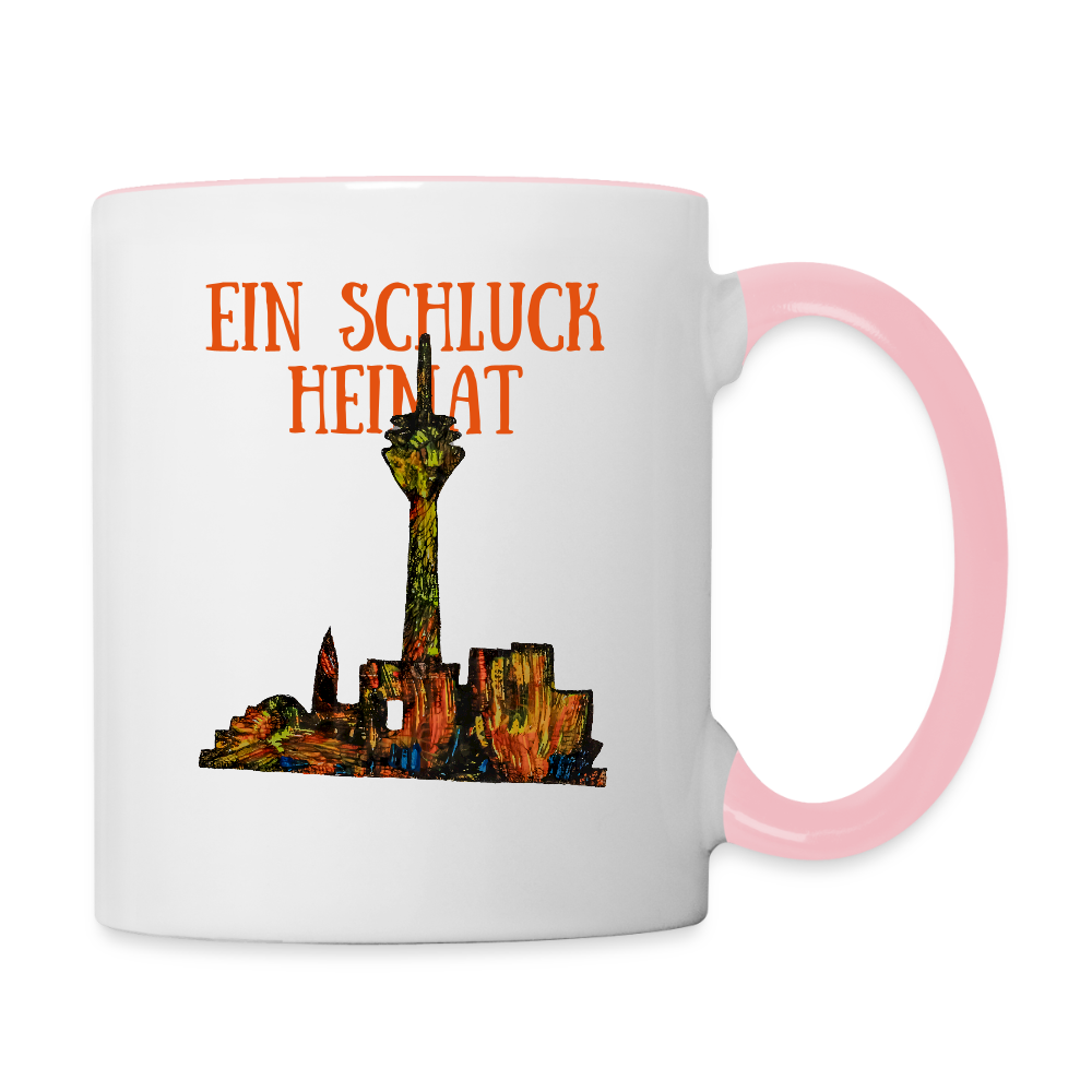Tasse - Weiß/Pink