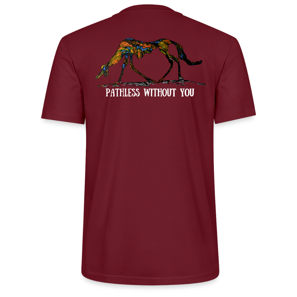 Unisex T-Shirt Lucy - Burgunderrot