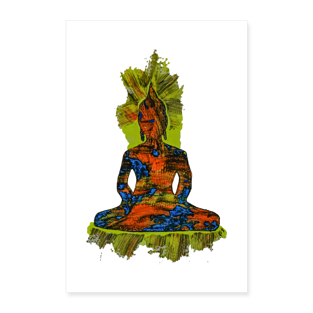 Poster 40x60 cm - Weiß