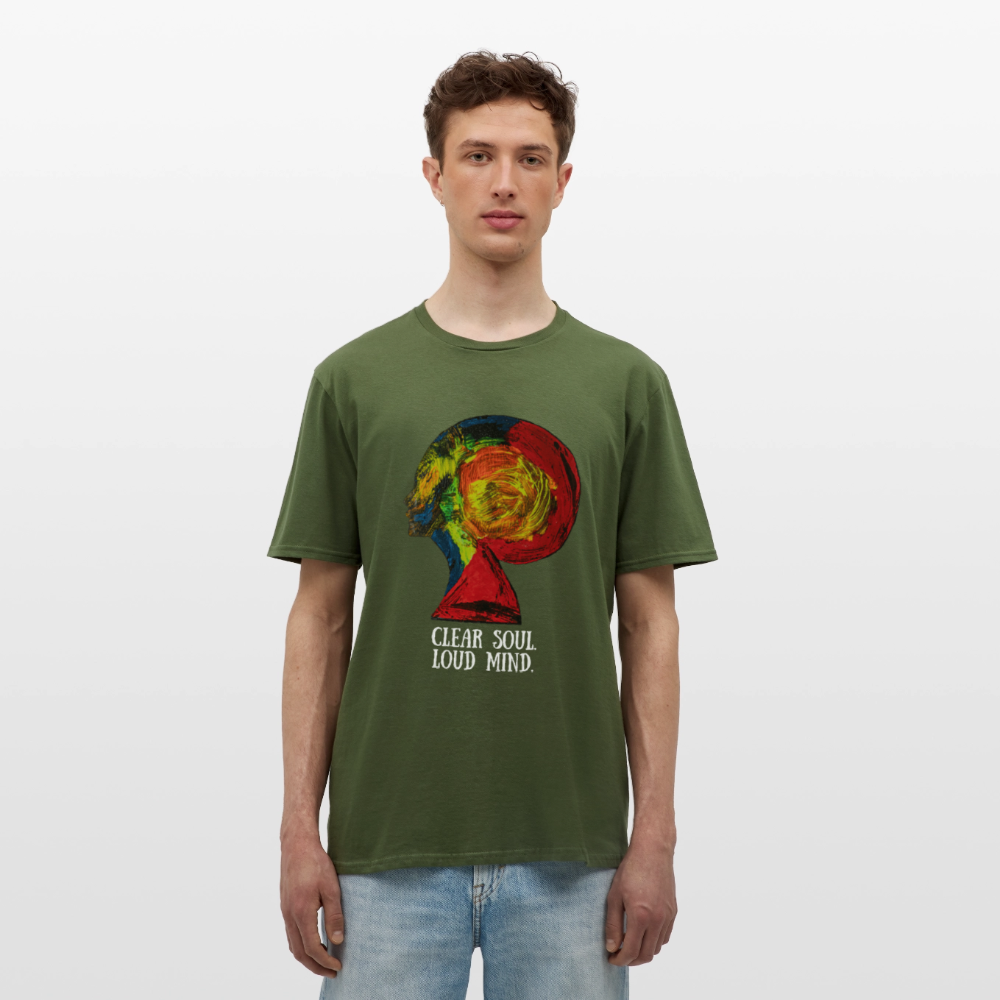 Männer T-Shirt Gaia - Militärgrün