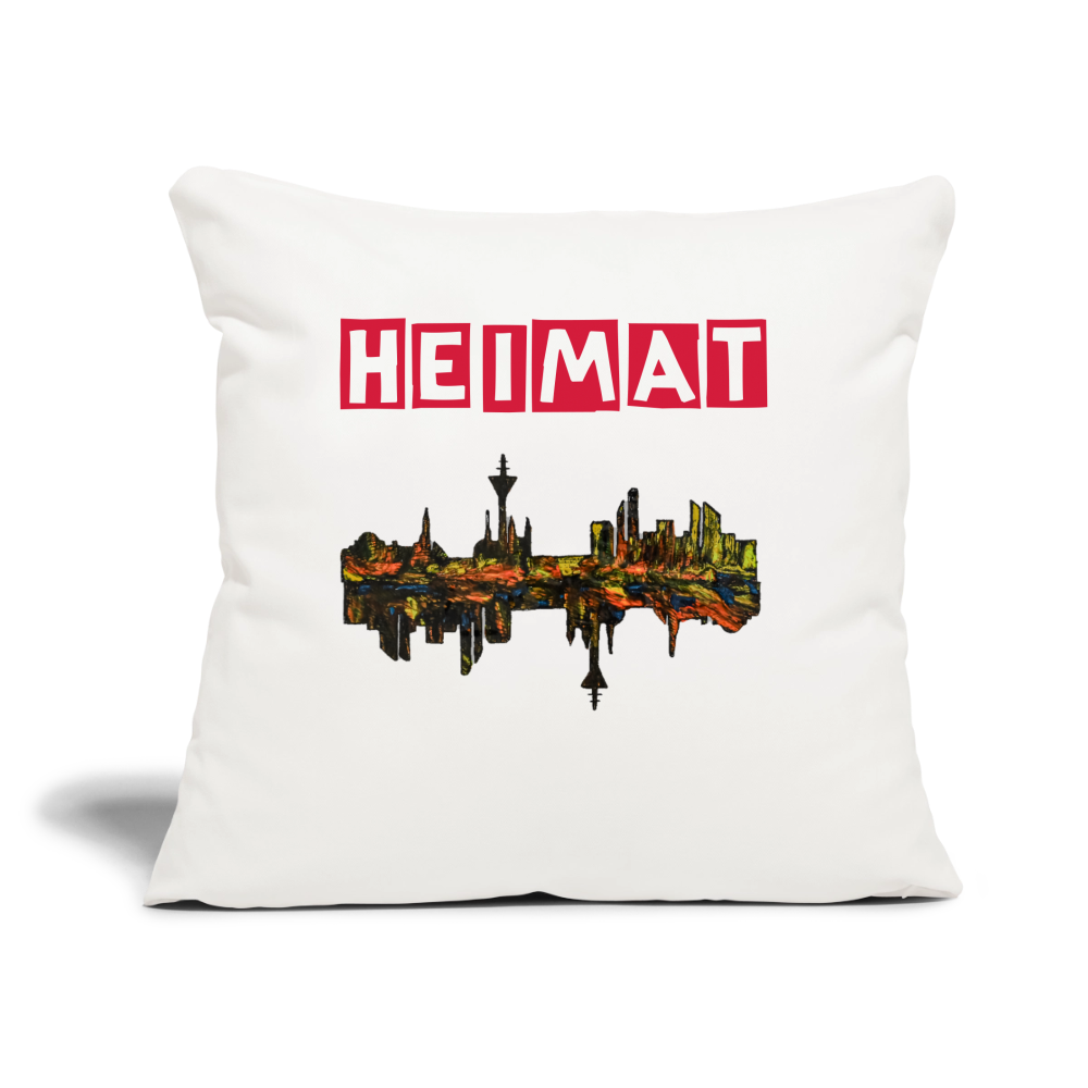 Sofakissen mit Füllung 44 x 44 cm - Naturweiß