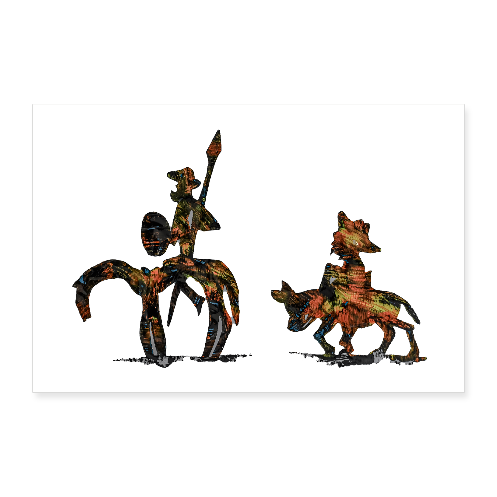 Poster 30x20 cm - Weiß