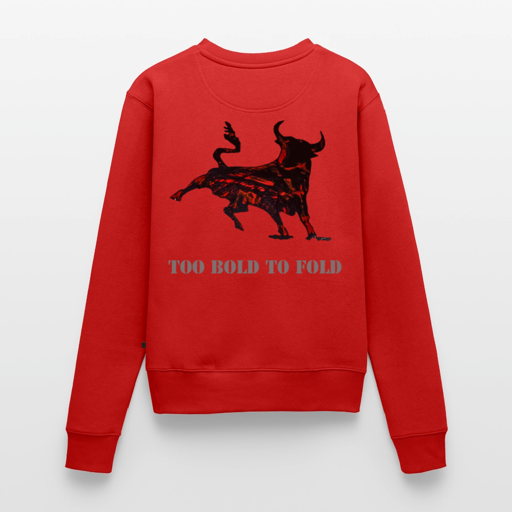 Frauen Pulli Torro Backprint - Rot