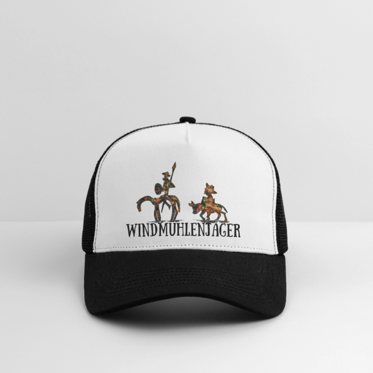 Trucker Cap - Weiß/Schwarz