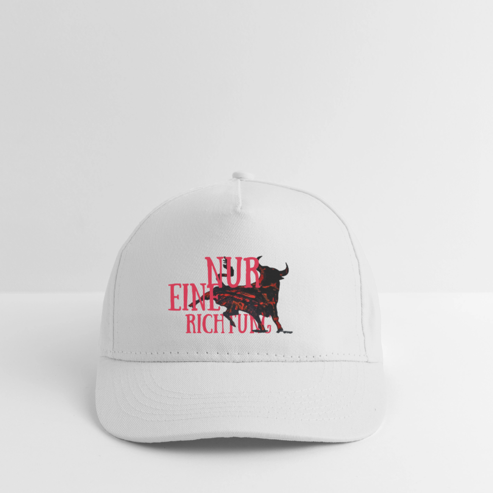 Bio-Baseballkappe - Weiß