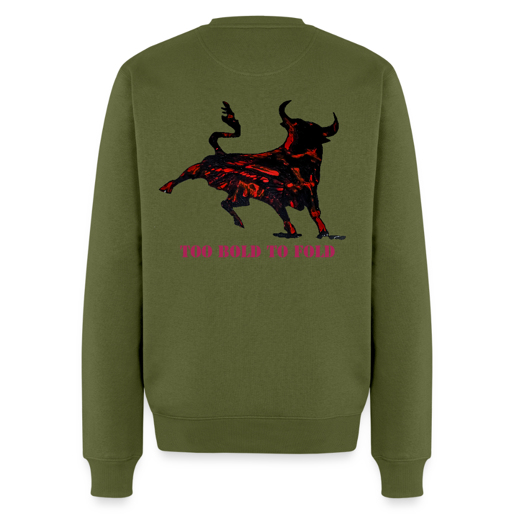 Männer Pulli Torro Backprint - Khaki