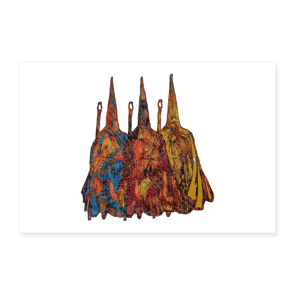 Poster 60x40 cm - Weiß