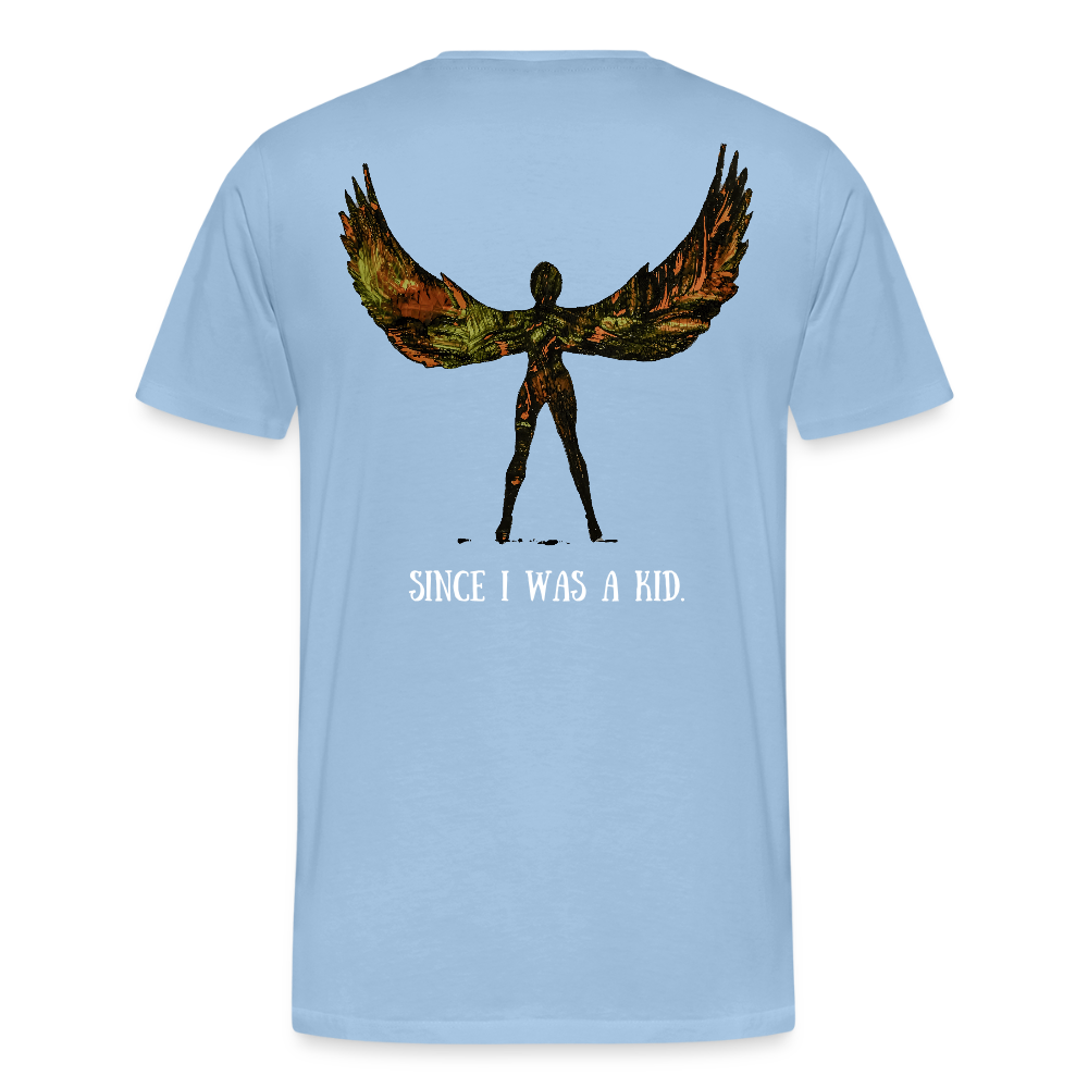 Männer Premium T-Shirt Light - Sky