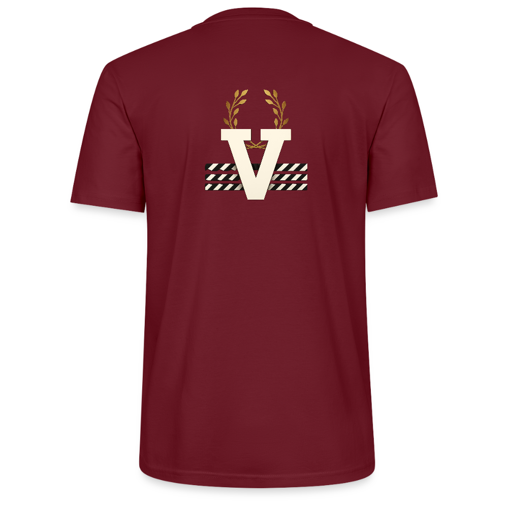 UnisexT-Shirt Gaia - Burgunderrot