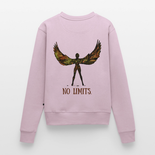 Frauen Pulli Angel Backprint - Altrosa