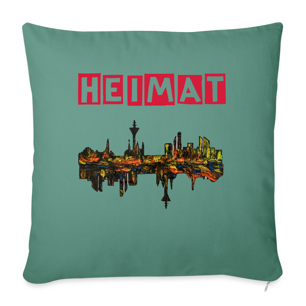 Sofakissenbezug 44 x 44 cm - Tanngrün