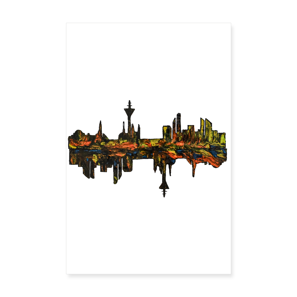 Poster 20x30 cm - Weiß