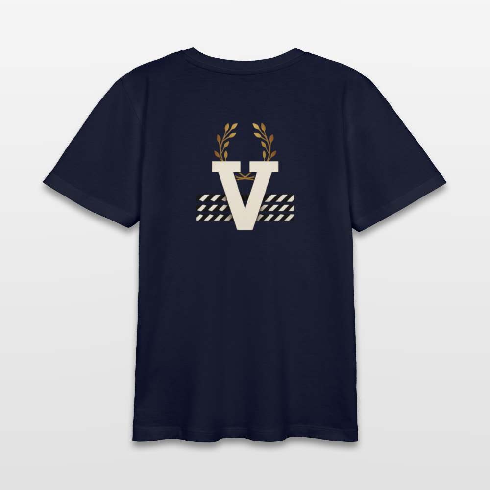 Unisex Teenager T-Shirt Düsseldorfer Skyline V.9 - Navy
