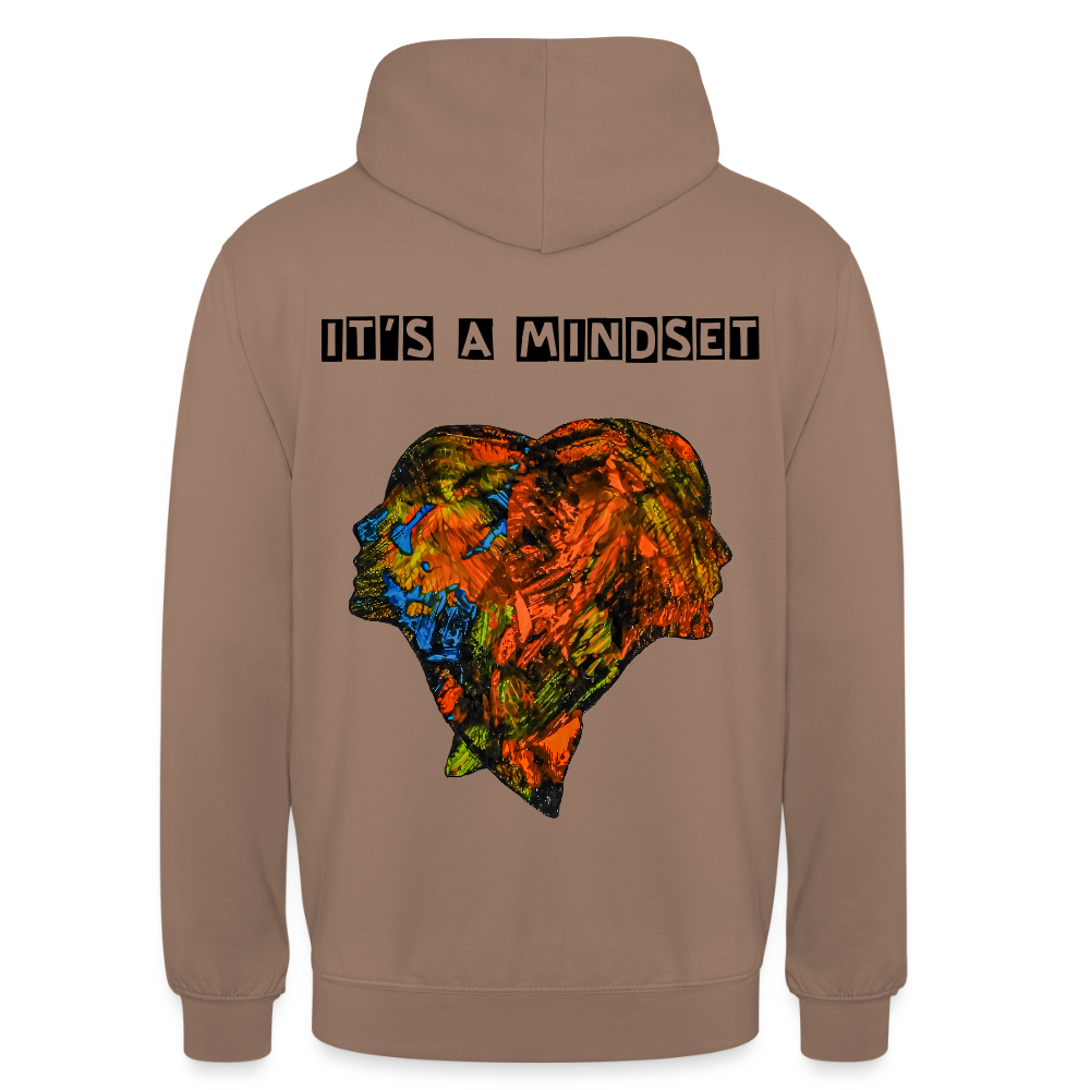 Unisex Hoodie Espejo Backprint - Mokka