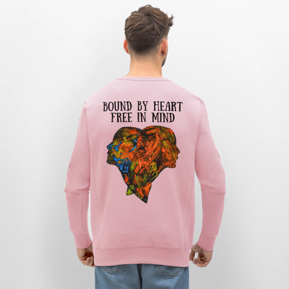 Unisex Bio Pulli Espejo Backprint - Hellrosa