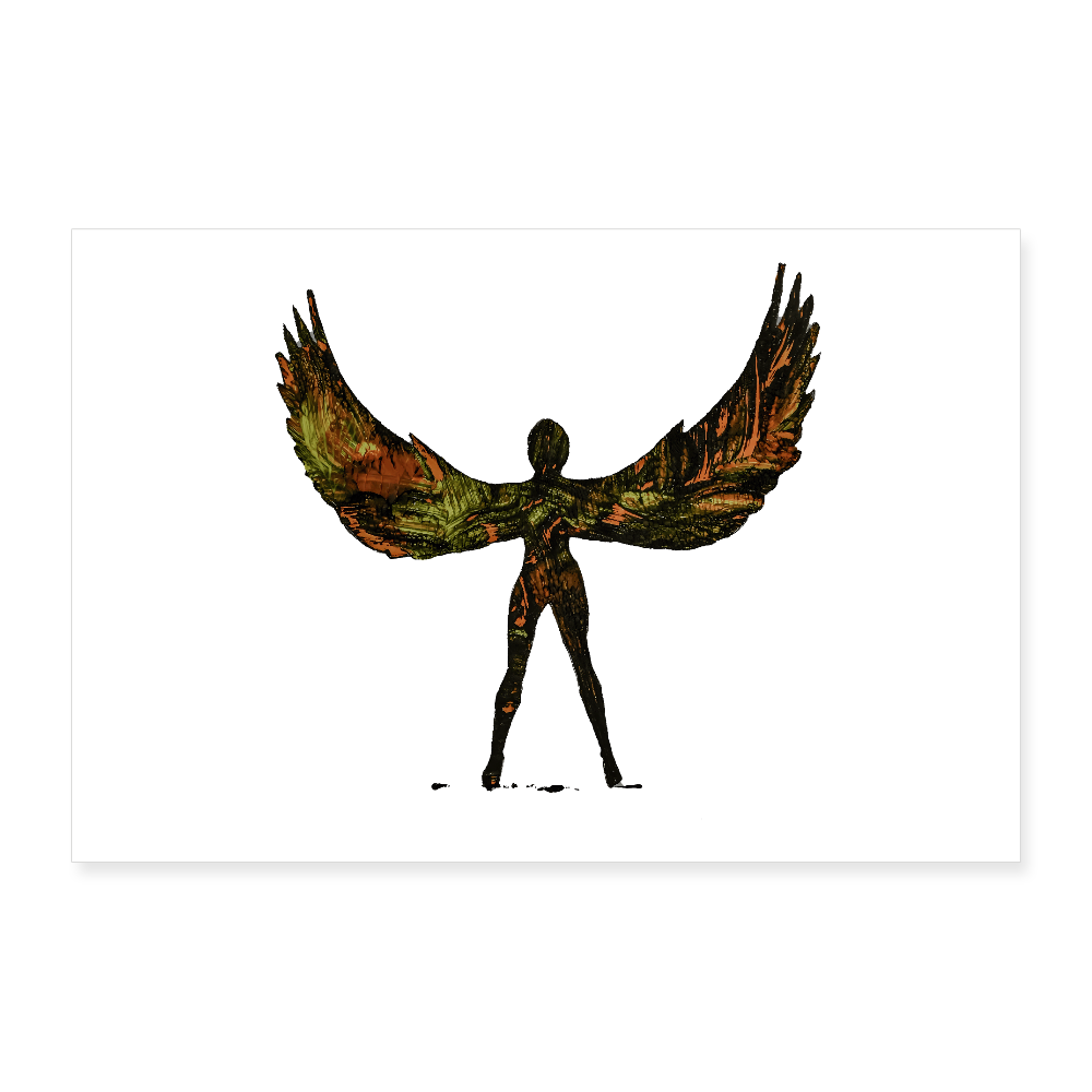 Poster 30x20 cm - Weiß