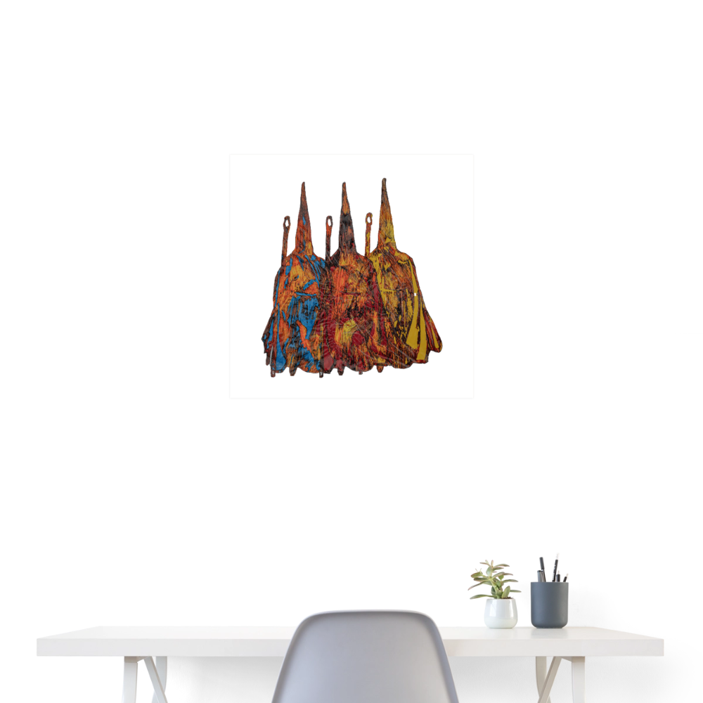 Poster Nazzarener - Weiß