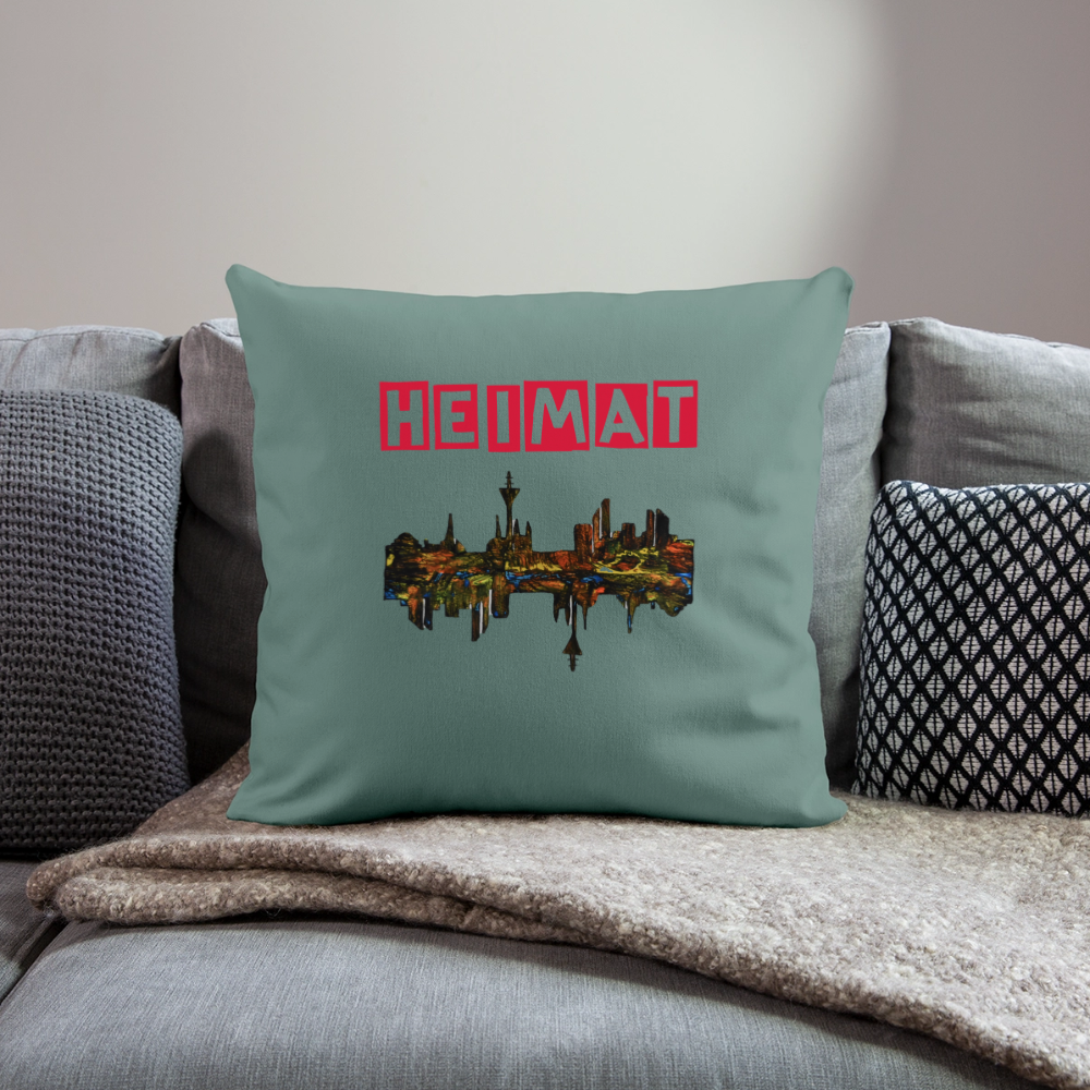 Sofakissenbezug 44 x 44 cm - Tanngrün