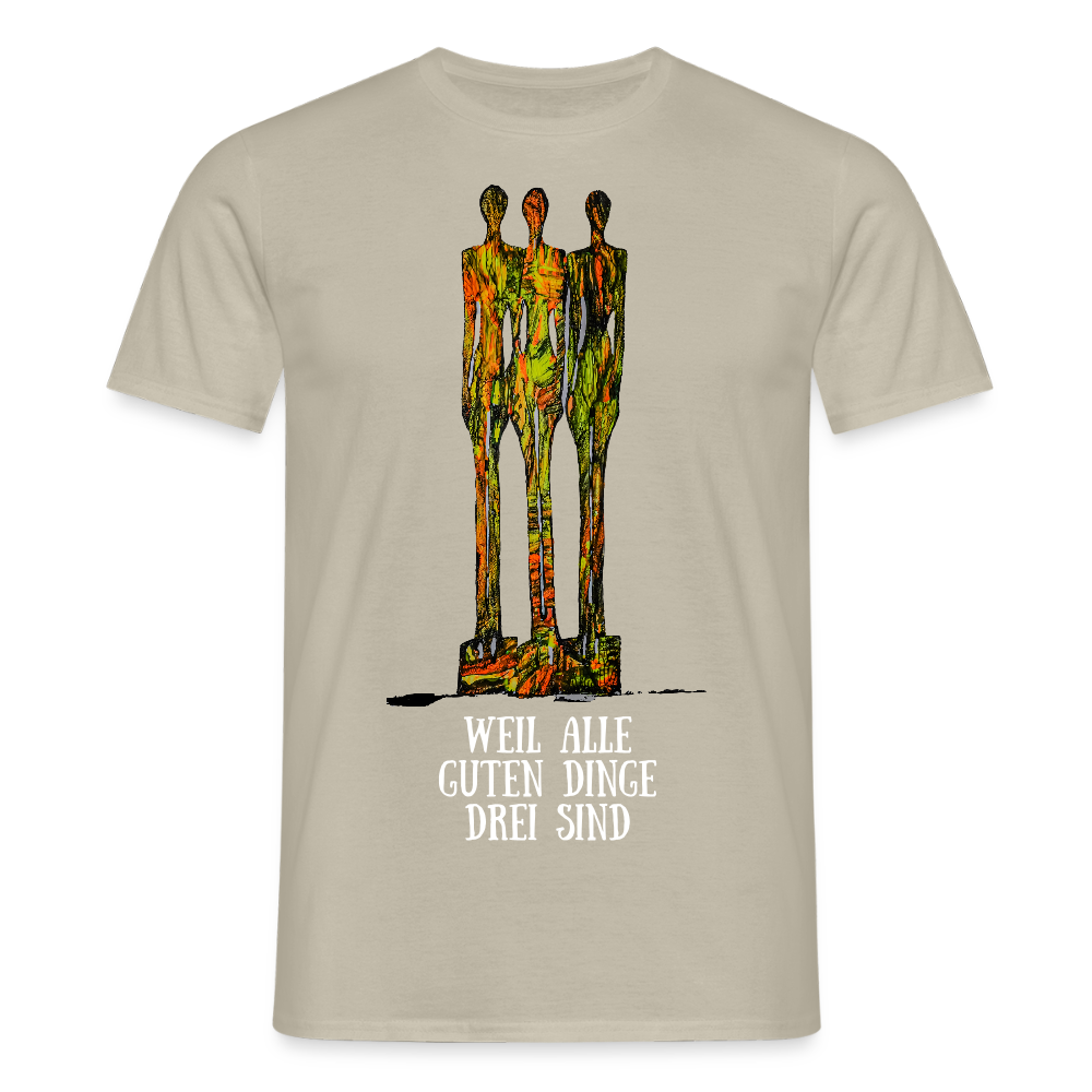 Männer T-Shirt Hendriks - Sandbeige