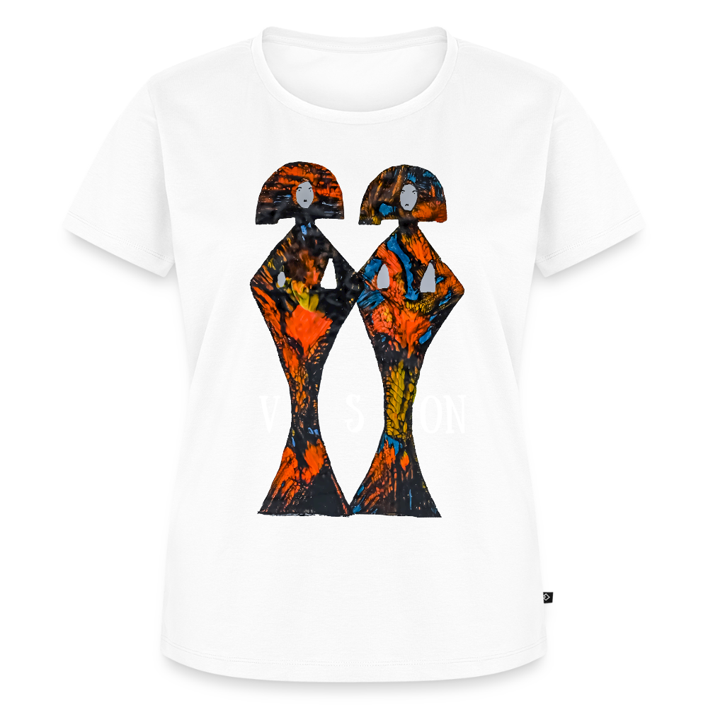 Frauen Premium T-Shirt Geishas - Weiß