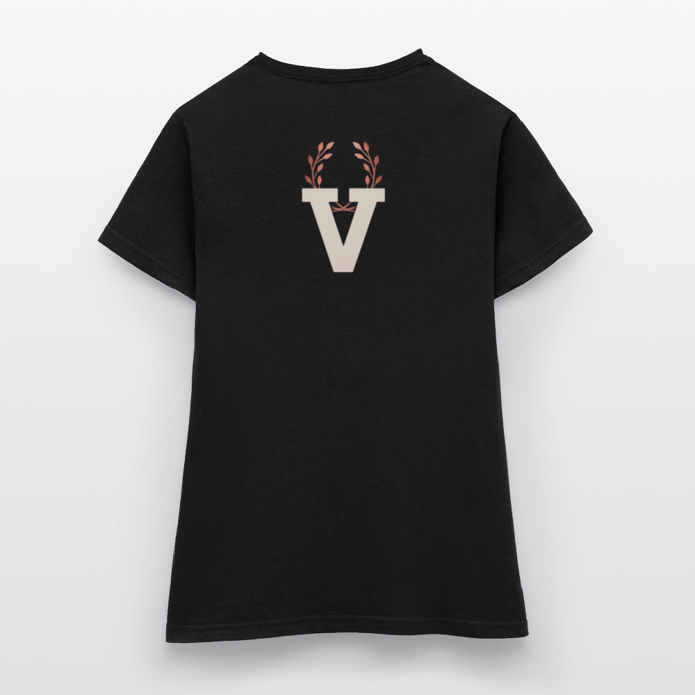 Frauen T-Shirt Zirkulation - Schwarz