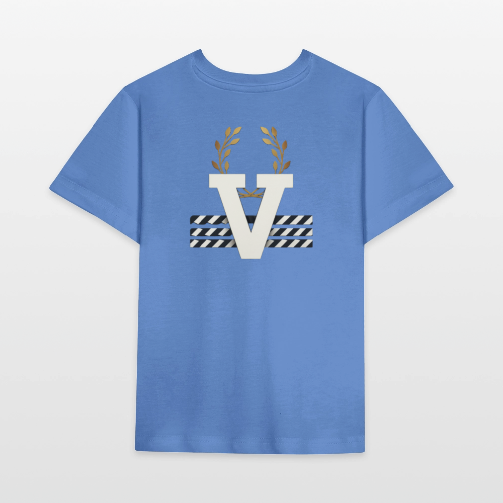 Unisex Kinder T-Shirt Düsseldorfer Skyline V.3 - Blau