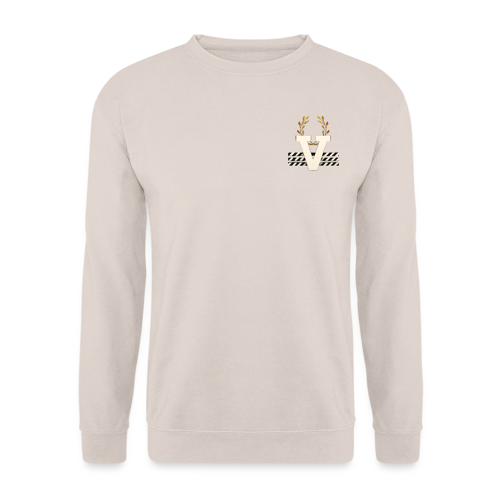 Unisex Pulli Angel Backprint - Sand