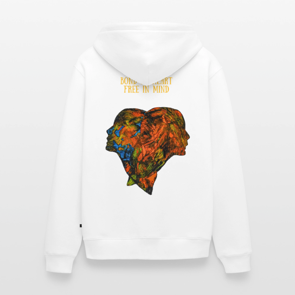 Männer Kapuzenjacke Espejo Backprint - Weiß