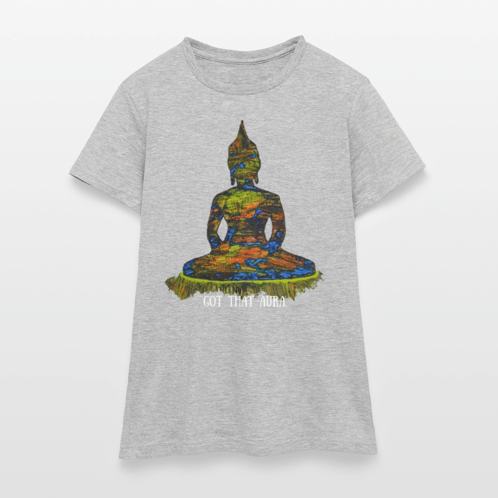 Frauen T-Shirt Zirkulation - Grau meliert