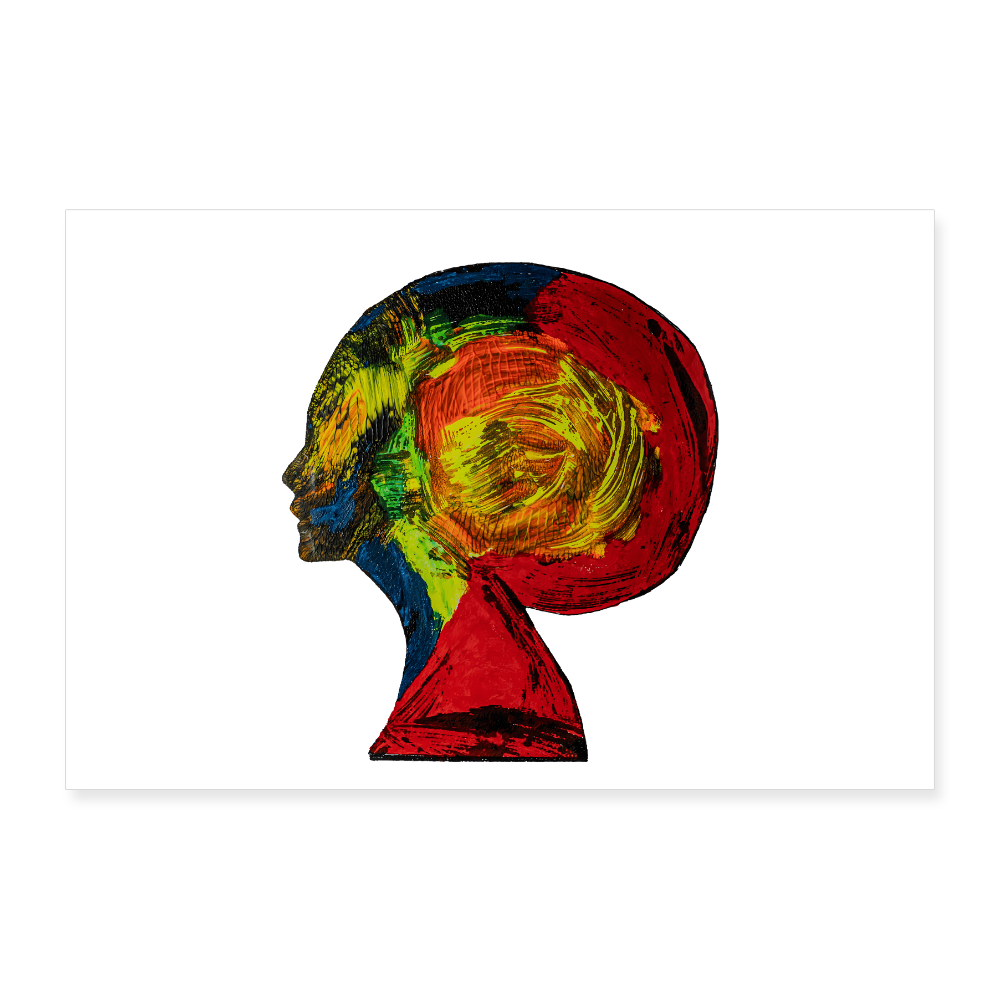 Poster 60x40 cm - Weiß