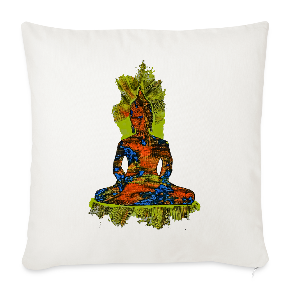 Sofakissen mit Füllung 44 x 44 cm - Naturweiß